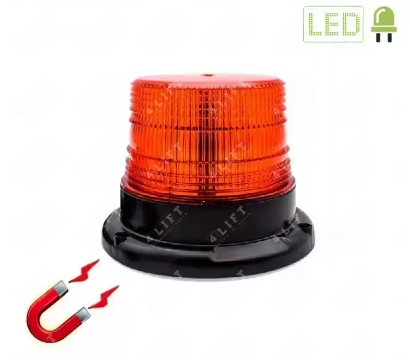 Lampa ostrzegawcza, błyskowa (LED) 12-24V (6W) "KOGUT" - Zamów teraz