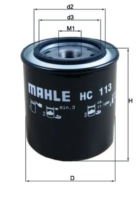 KNECHT MAHLE HC 113 - Bardzo popularny produkt