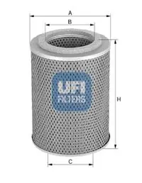 Filtr oleju UFI 25.447.01 | Oszczędź więcej