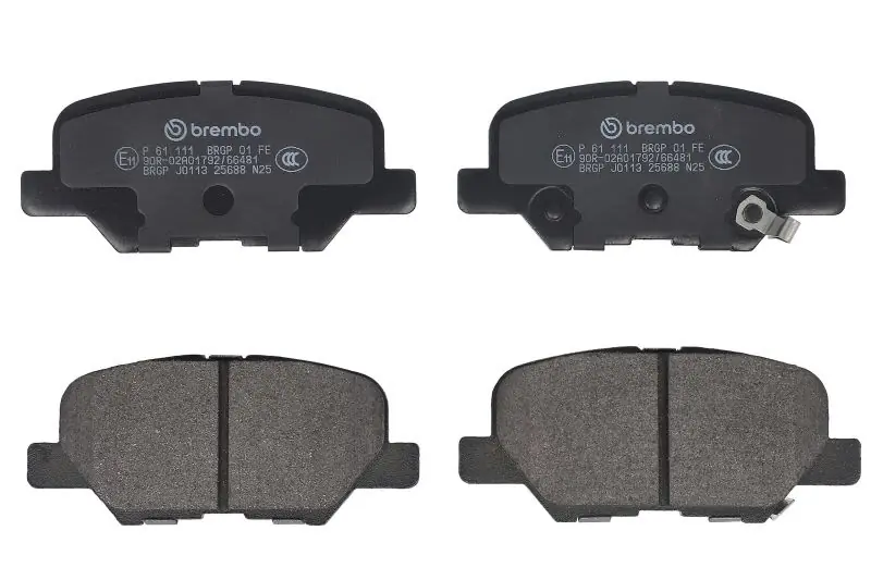 Klocki hamulcowe BREMBO P 61 111 | Nowość w sklepie