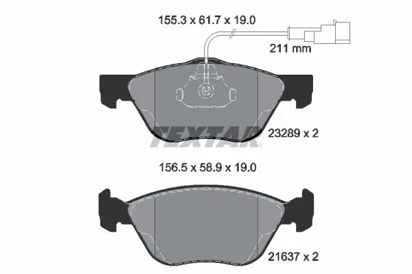 Klocki hamulcowe TEXTAR 2328902 - Nowość w ofercie