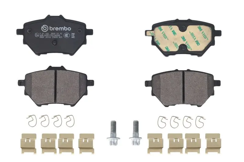 Nowy produkt - Klocki hamulcowe BREMBO P 61 122