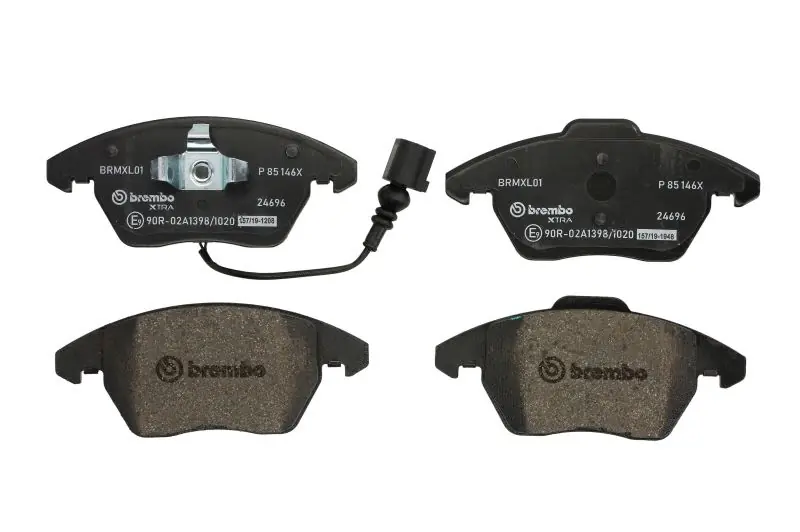 Łatwy zwrot - Klocki hamulcowe BREMBO P 85 146X