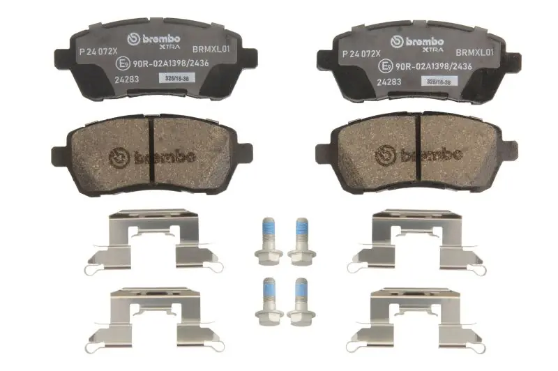 Klocki hamulcowe BREMBO P 24 072X - Bezpieczne zakupy