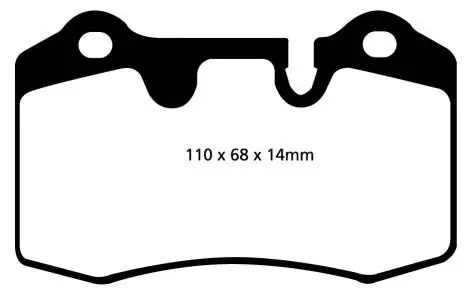 Hit sprzedażowy - Klocki hamulcowe EBC BRAKES DP41909R