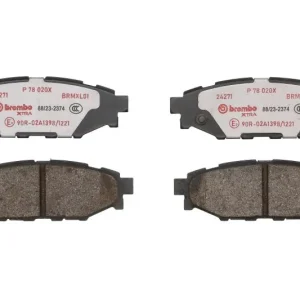 Bezpieczna płatność - Klocki hamulcowe BREMBO P78020X