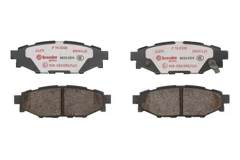 Bezpieczna płatność - Klocki hamulcowe BREMBO P78020X