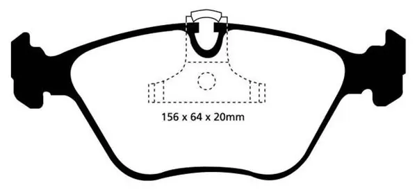 Taniej | Klocki hamulcowe tuningowe EBC BRAKES DP41089R