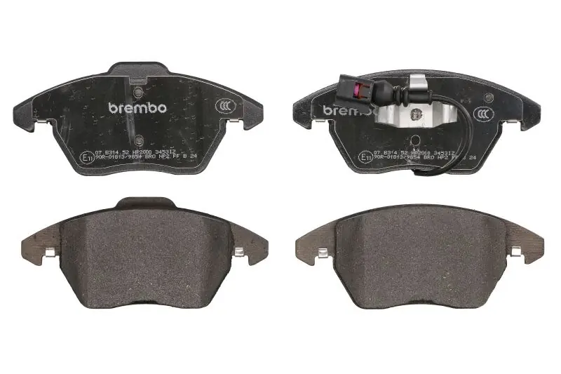Wyprzedaż zapasów | Klocki hamulcowe tuningowe BREMBO 07.B314.52