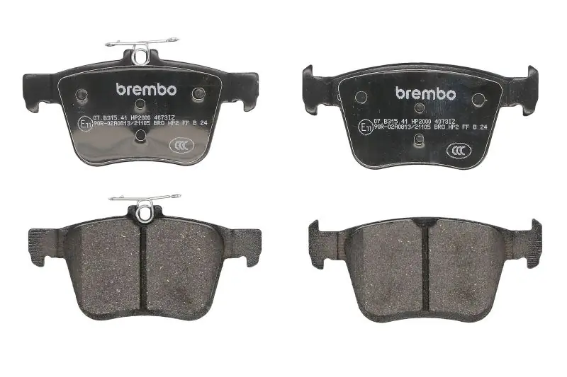 Klocki hamulcowe tuningowe BREMBO 07.B315.41 - Oferta