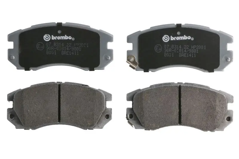 Klocki hamulcowe tuningowe BREMBO 07.B314.22 - Hit sprzedażowy