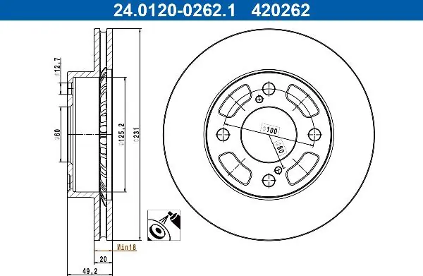 TARCZA HAM. SUZUKI P. CELERIO 1.0 14- - Mega okazja
