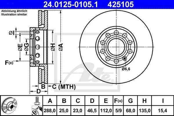 TARCZA HAM. VW P. A100-A4-A6-PASSAT 96--A8 99- | Hit sprzedażowy