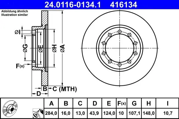TARCZA HAM. FORD T. TRANSIT 2.2-3.2 TDCI 06-14 RWD - Hit cenowy