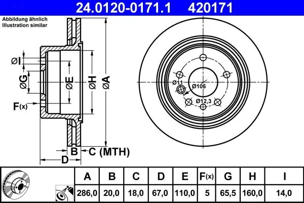 Nowość już dostępna | TARCZA HAM. OPEL T. OMEGA 2.0-3.2 94-03