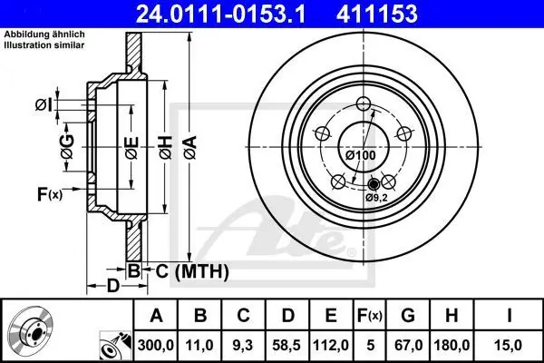Bezpośrednio od producenta - TARCZA HAM. DB T. W220 2.8-4.3 98-05