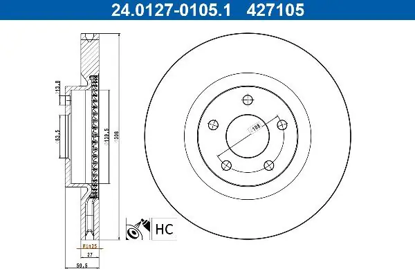 TARCZA HAM. FORD P. FOCUS-KUGA 1.0-2.5 18- - Ulubieniec klientów