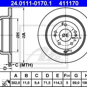 Bestseller | TARCZA HAM. HYUNDAI T. SANTA FE 2.0-3.5 06-