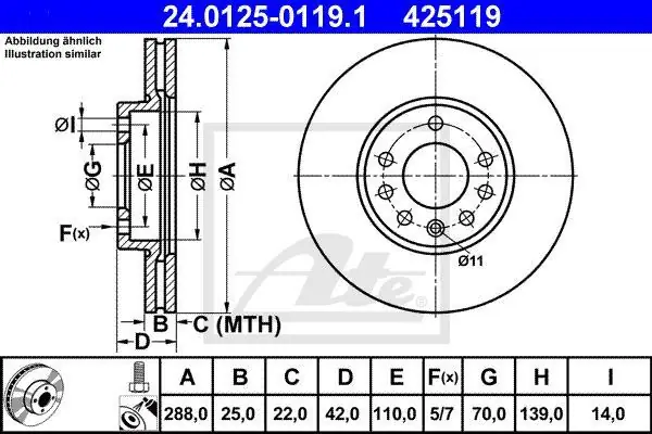 TARCZA HAM. OPEL P. SPEEDSTER-VECTRA 1.6-2.6 95- | Wyprzedaż