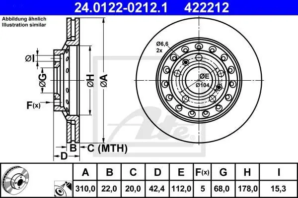 TARCZA HAM. VW T. PHAETON 3.0-6.0 4 MOTION 02-16 - Nie zwlekaj