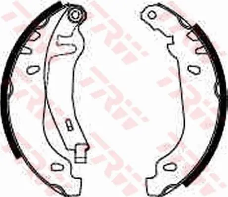 Ekspresowa dostawa | SZCZĘKI HAM. CITROEN XSARA-ZX 1.1-2.0 91-00