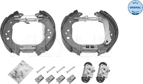 Kupuj bezpiecznie - ZESTAW SZCZĘK HAM. FORD FOCUS 1.4-2.0 04-12 Z CYLINDERKAMI