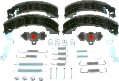 ZESTAW SZCZĘK HAM. VW T4 1.8-2.5 90-03 KPL. Z CYLINDERKAMI - Hit sprzedażowy