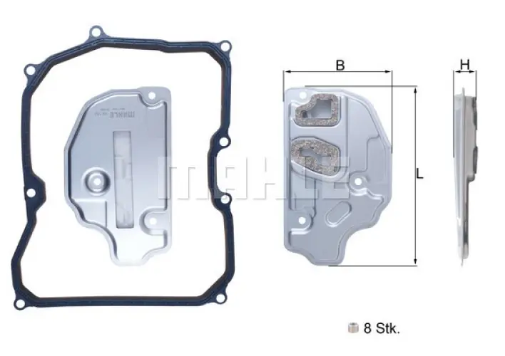 FILTR HYDRAULICZNY AUTOMAT.SKB AUDI VW | Prosto z fabryki