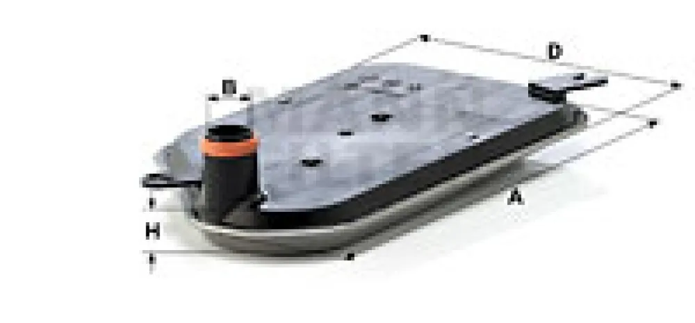 Zniżka - Filtr automatycznej skrzyni biegów MANN-FILTER H2826KIT 01V325429