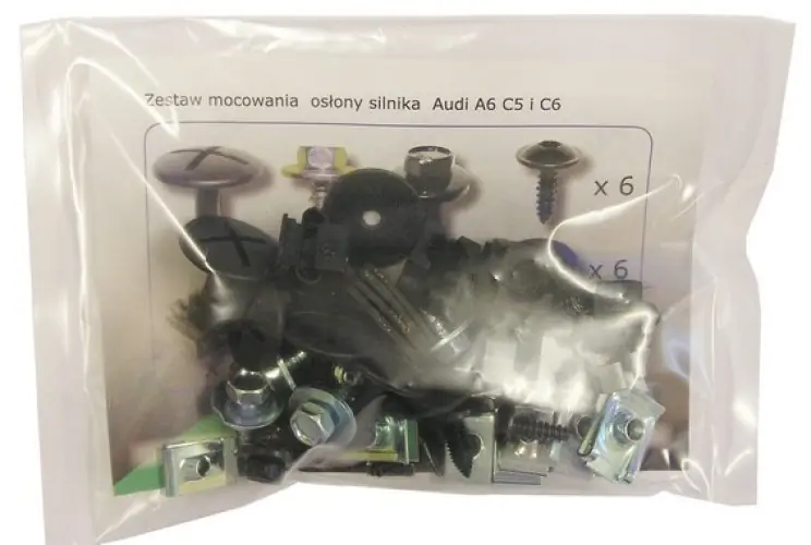 Właśnie dodano - ZESTAW MOCOWANIA OSŁON SILNIKA AUDI
