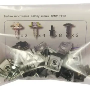 Megacena | ZESTAW MOCOWANIA OSŁON SILNIKA BMW