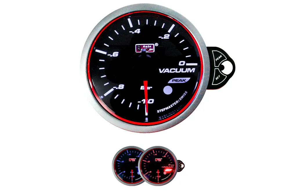 Sprawdzony wybór - Zegar Auto Gauge RPK 60mm - Vacuum