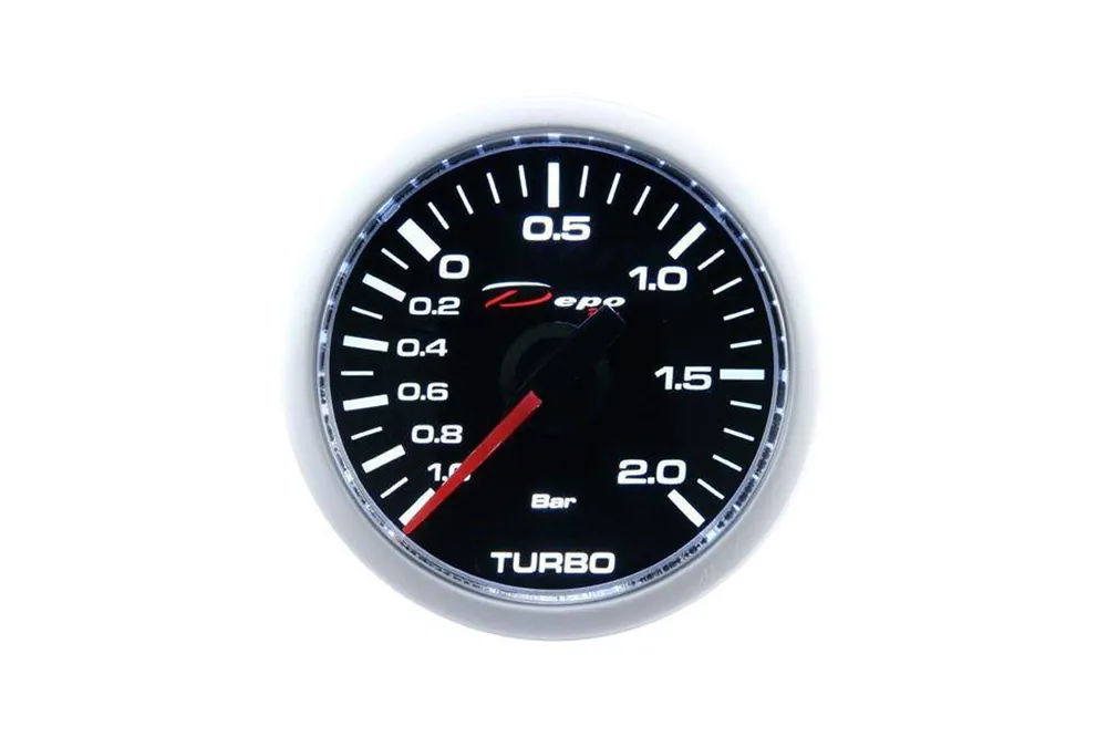 Zegar Depo CSM 52mm - Turbo Electric -1 do 2 BAR - Nowość w ofercie