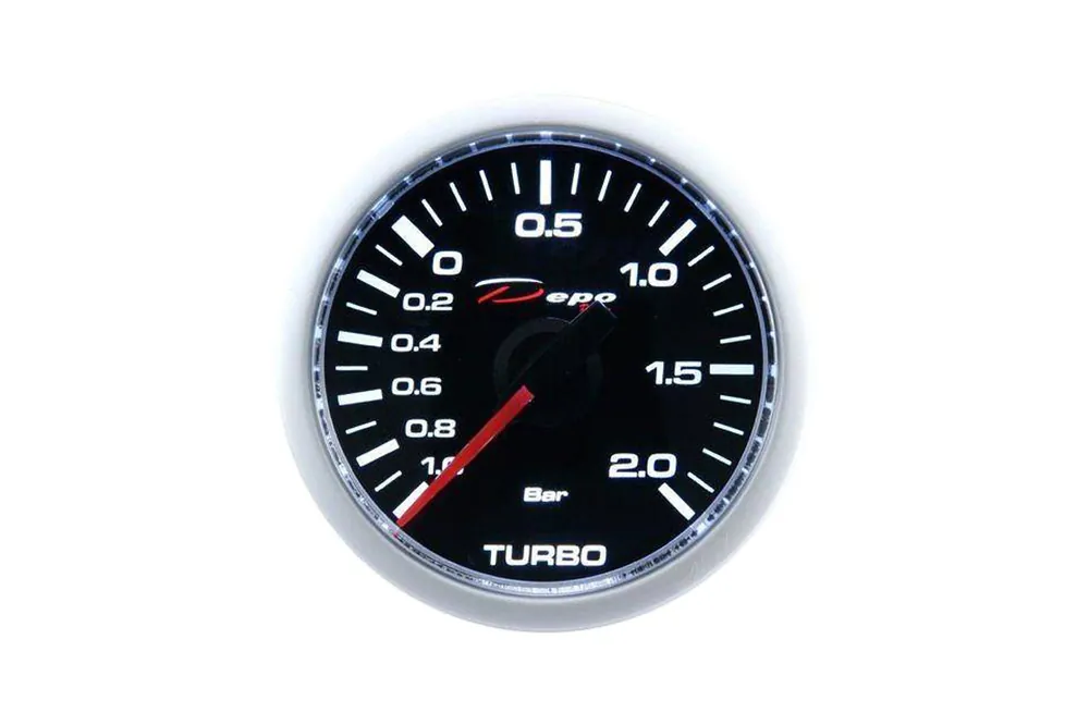 Cena fabryczna | Zegar Depo CSM 52mm - Turbo Mechanical -1 do 2 BAR