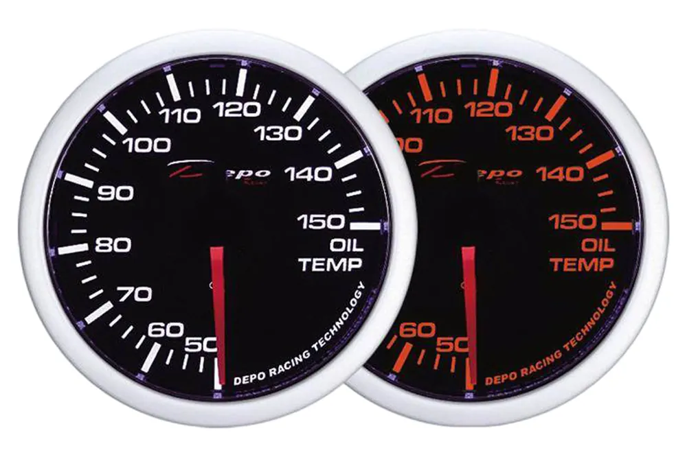 Premium | Zegar Depo WA 60mm - Oil Temperature