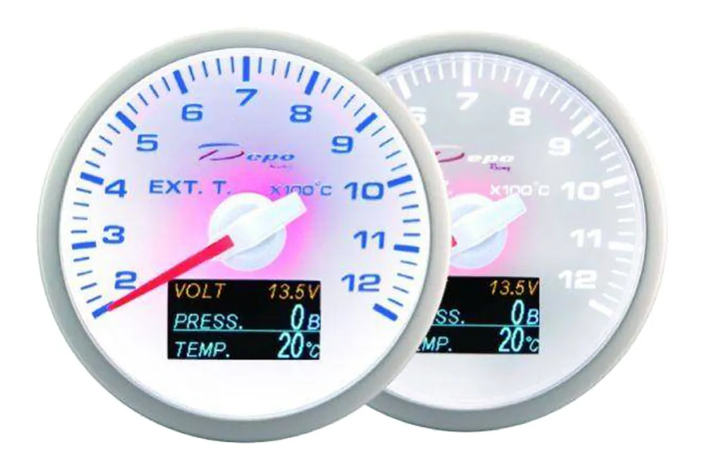 Ulubieniec klientów | Zegar Depo WBL 4w1 60mm - Exhaust Temp, Volt, Oil Press, Temp