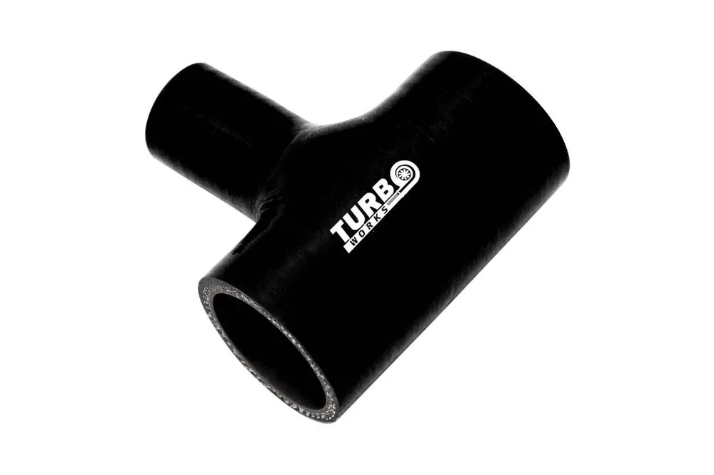 Produkt polecany | Łącznik T-Piece TurboWorks Black 32-25mm
