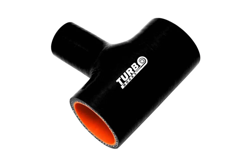Zostało kilka sztuk | Łącznik T-Piece TurboWorks Pro Black 38-15mm