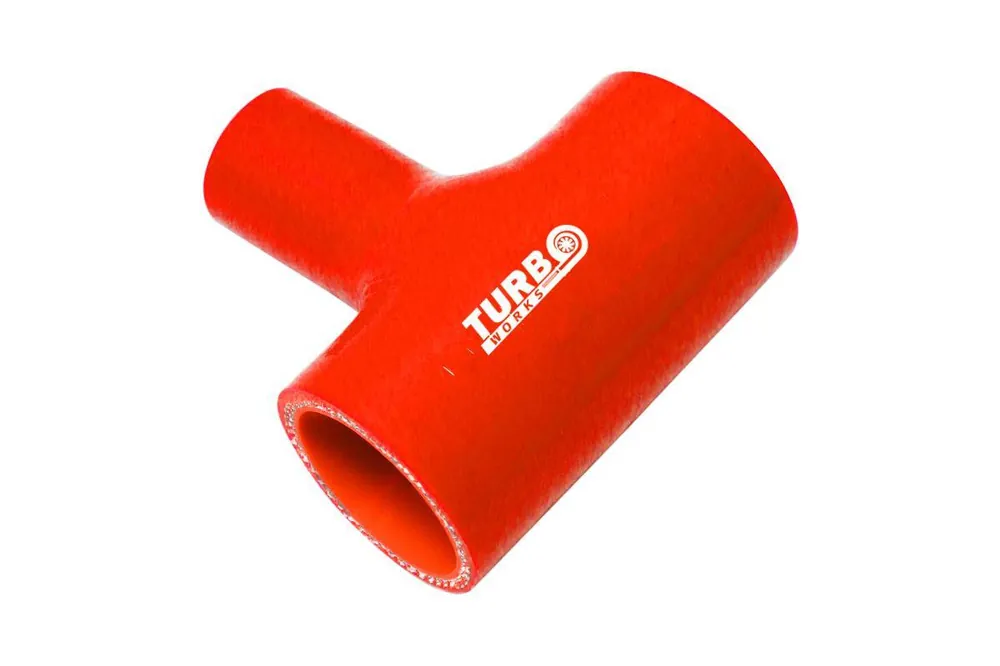 Mega okazja - Łącznik T-Piece TurboWorks Red 63-32mm