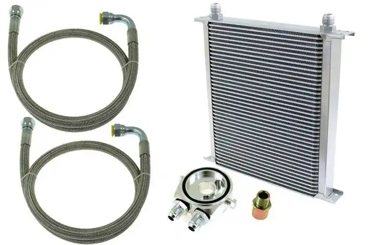 Zestaw Chłodnica Oleju TurboWorks 40-rzędowa 260x315x50 AN10 Silver - Profesjonalna jakość
