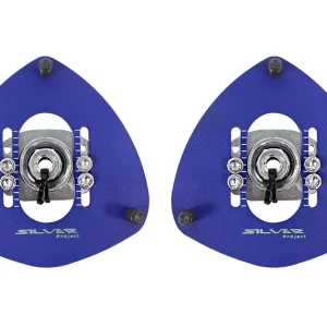 Camber Plates Mitsubishi Lancer Evo VII VIII IX Blue - Hit sprzedaży