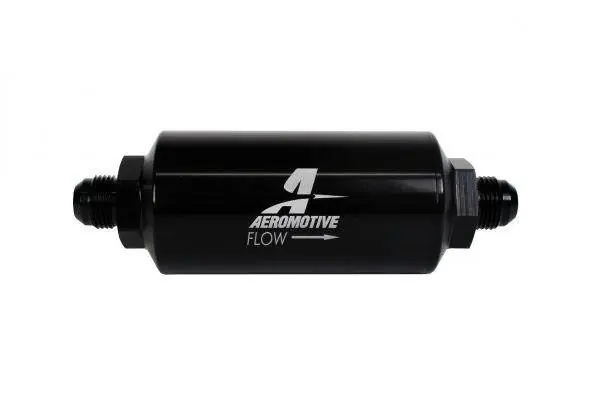 Bardzo popularny produkt - Filtr paliwa Aeromotive 40um AN8 Stal nierdzewna