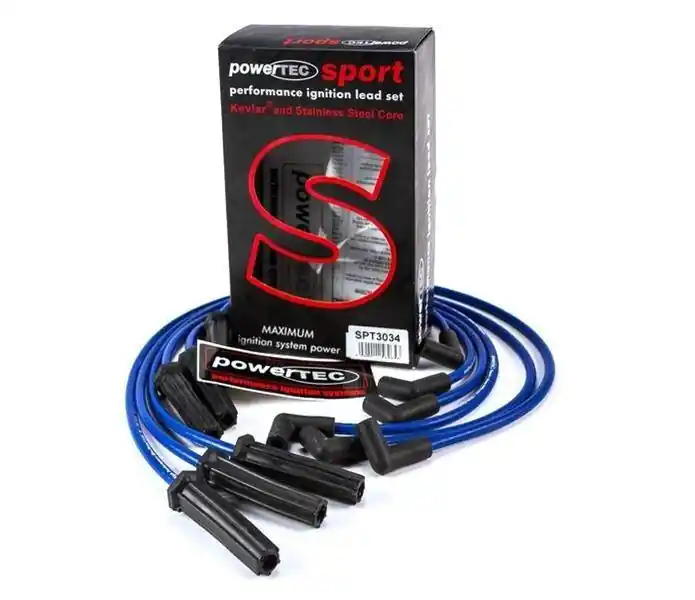 Bezpieczna płatność - Przewody zapłonowe PowerTEC CHEVROLET CAMARO IMPALA TRANS SPORT V6 88-97 Czerwone