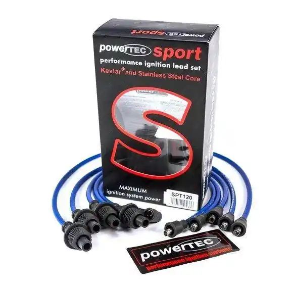 Przewody zapłonowe PowerTEC CITROEN BX PEUGEOT 205 309 405 1.6 1.9L 83-94 Czerwone - Oferta promocyjna
