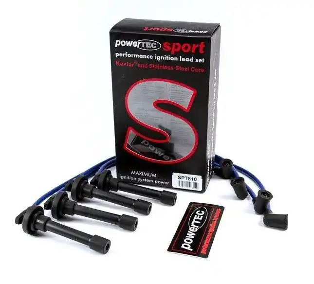 Przewody zapłonowe PowerTEC HONDA CIVIC INTEGRA AERODECK 98-01 Czerwone - Bezpieczna płatność