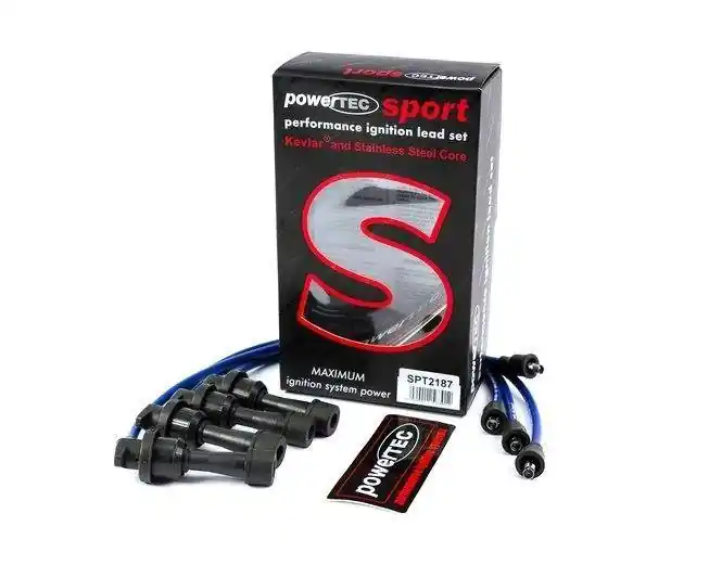 Przewody zapłonowe PowerTEC MITSUBISHI ECLIPSE II 4G63 4G63T 95-98 Czerwone - Zostało niewiele