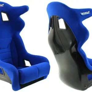 Fotel Sportowy Bimarco Grip Welur Blue HANS FIA - Wysyłka od ręki