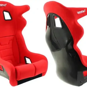 Nowość w sprzedaży - Fotel Sportowy Bimarco Grip Welur Red HANS FIA