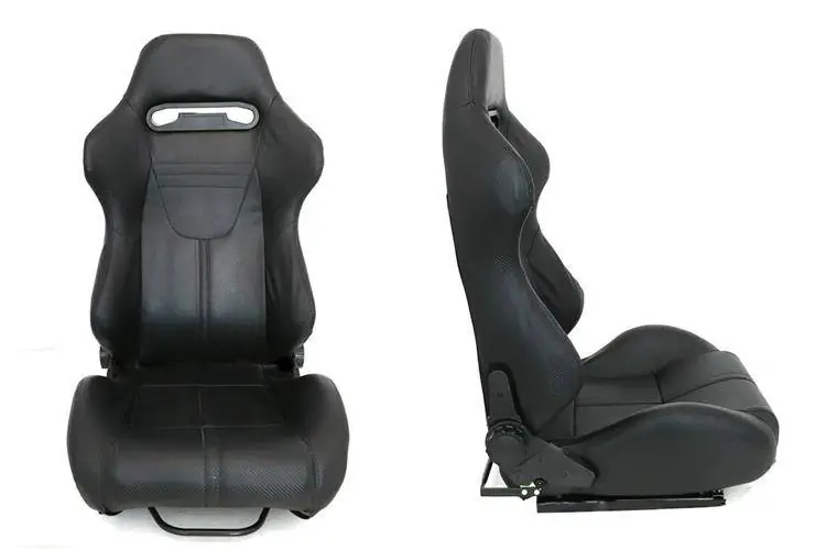Fotel sportowy R-LOOK II Carbon Czarny - Ostatnia szansa
