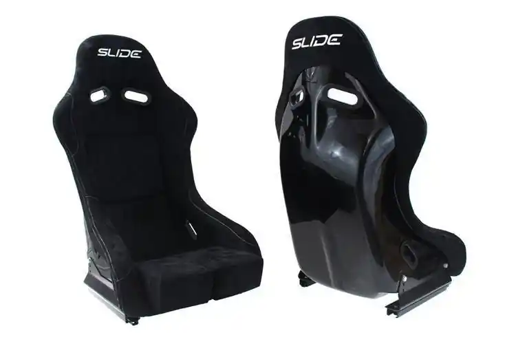 Produkt polecany | Fotel sportowy SLIDE RS material Black S